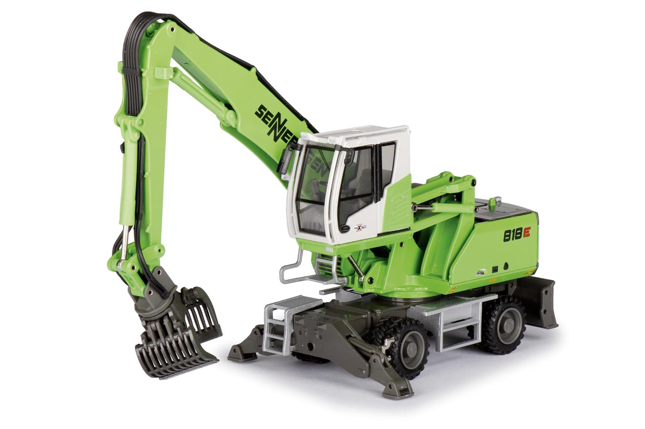 Sennebogen 818E Umschlagbagger Modell von Conrad 1:50