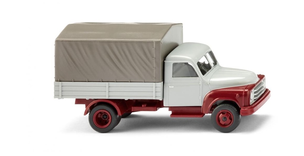 Pritschen-Lkw Hanomag L 28 - fenstergrau-1