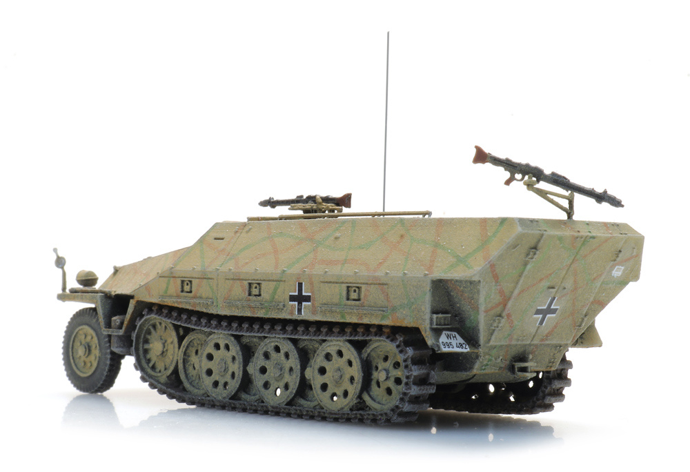 Sdkfz 251/1 Ausf D (S)MG Tarnung Modell von Artitec 1:87