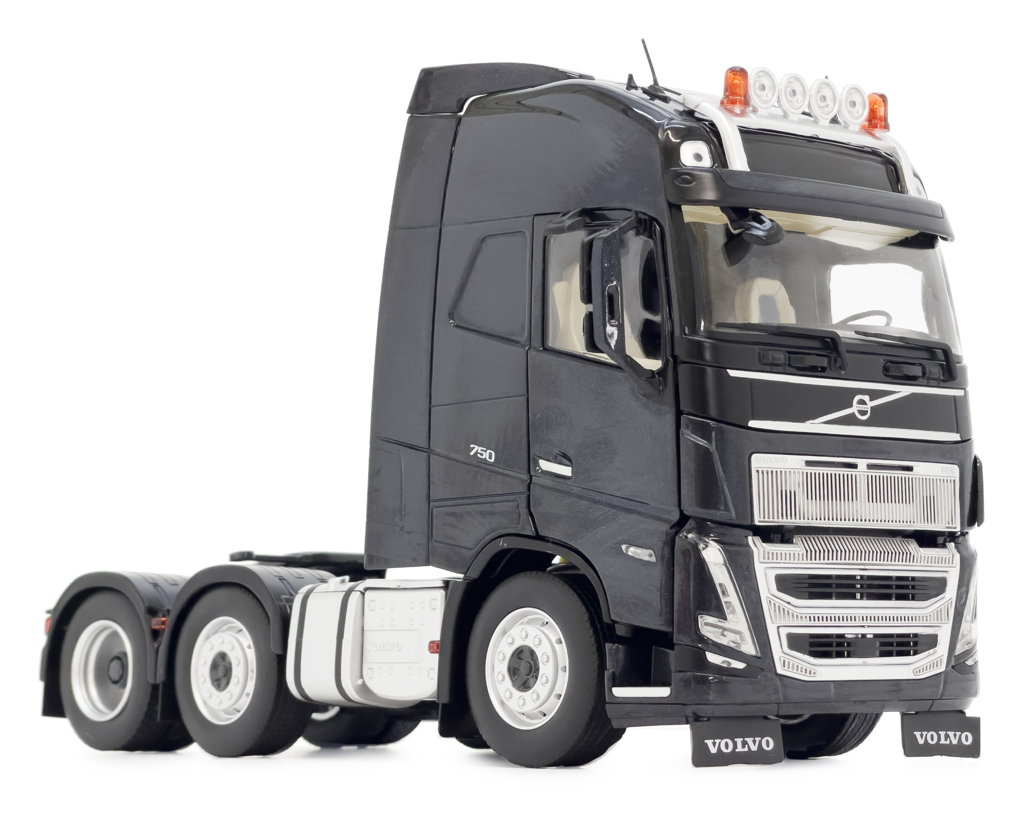 Volvo FH5 6x2 anthrazit Modell von MarGe Models 1:32
