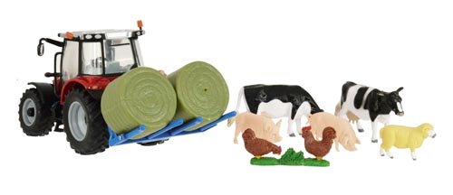 Massey Ferguson Traktor Spieleset Modell von Britains 1:32