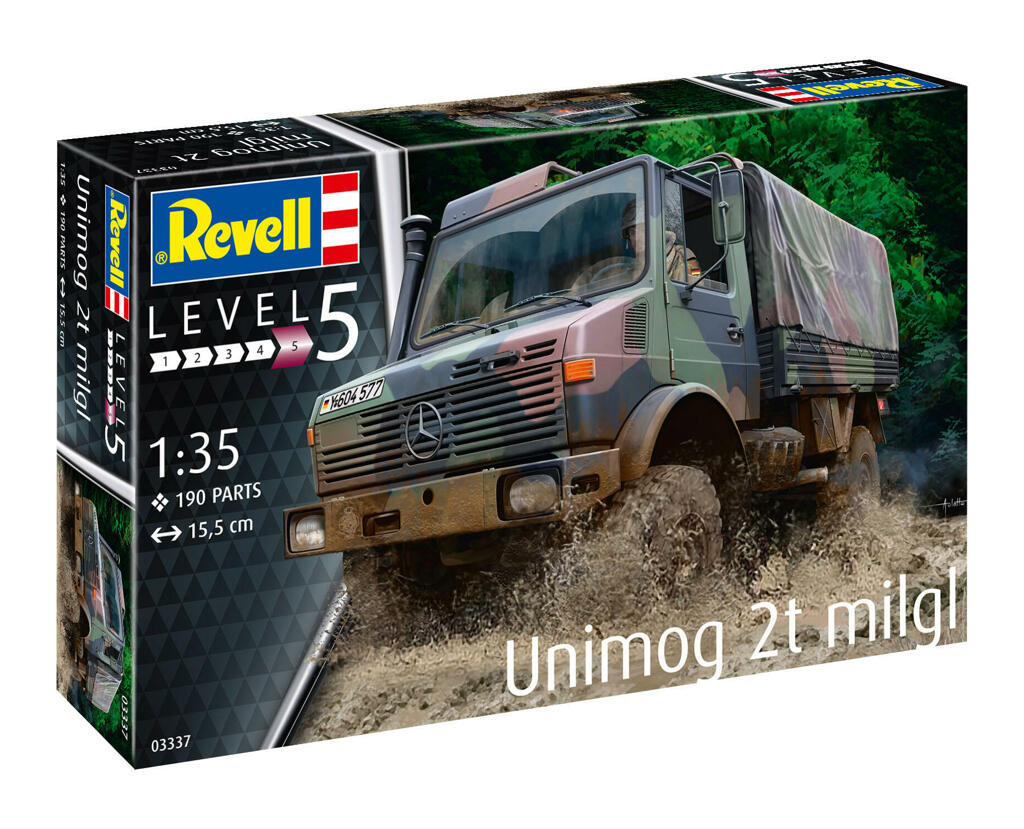 Unimog 2t milgl Bausatz