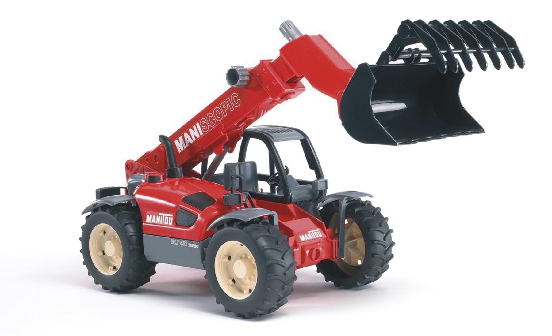 Manitou Teleskoplader MLT 633 Turbo Modell von Bruder 1:16