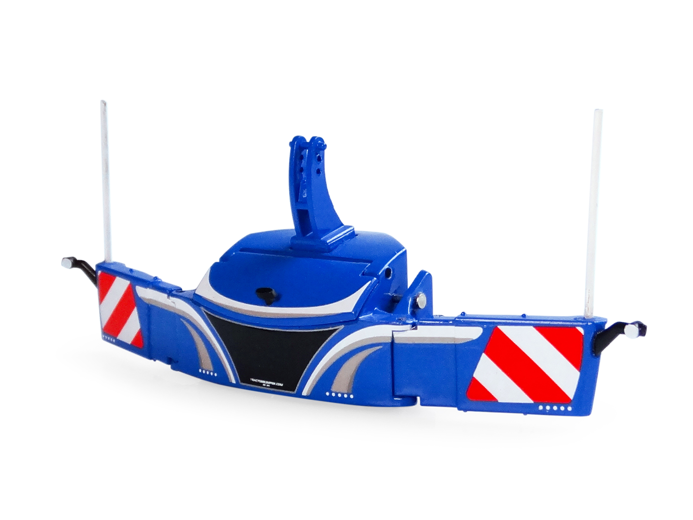 Tractorbumper Sicherheitsfrontgewicht 800 kg blau Modell von Universal Hobbies 1:32