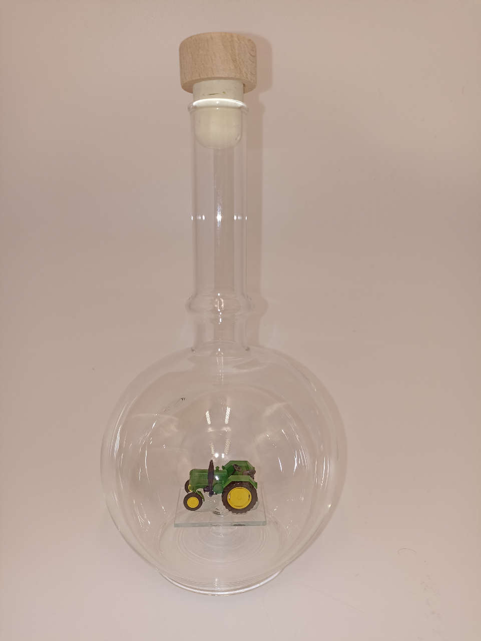 Edelglasflasche John Deere - Lanz 2016-1