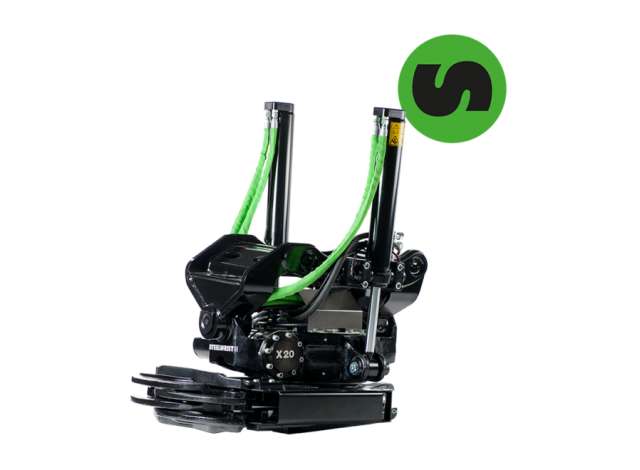 Steelwrist X20 S60 Tiltrotator Modell von AT Collections 1:32