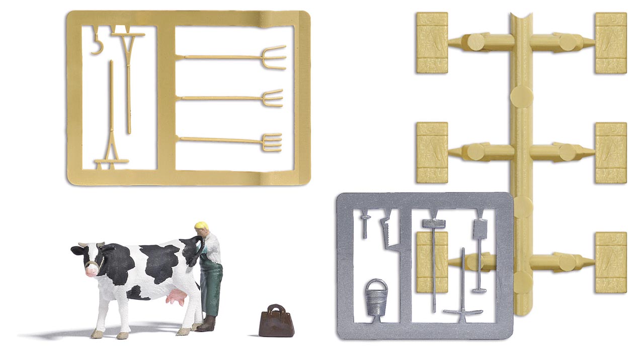 Besamung Bausatz Modell von Busch 1:87