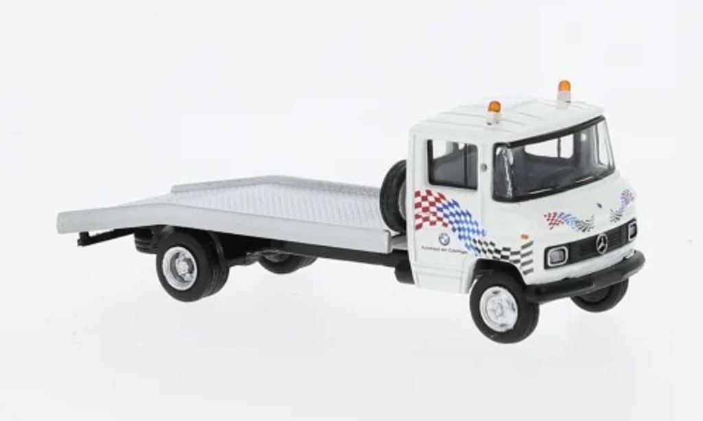 Brekina Mercedes L608D Abschlepper BMW-1