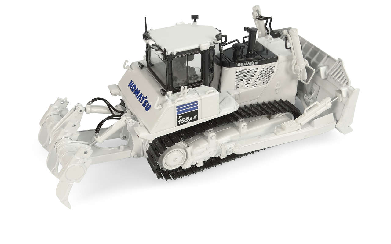 Komatsu D155AX-7 White Edition Limited Edition Modell von Universal Hobbies 1:50