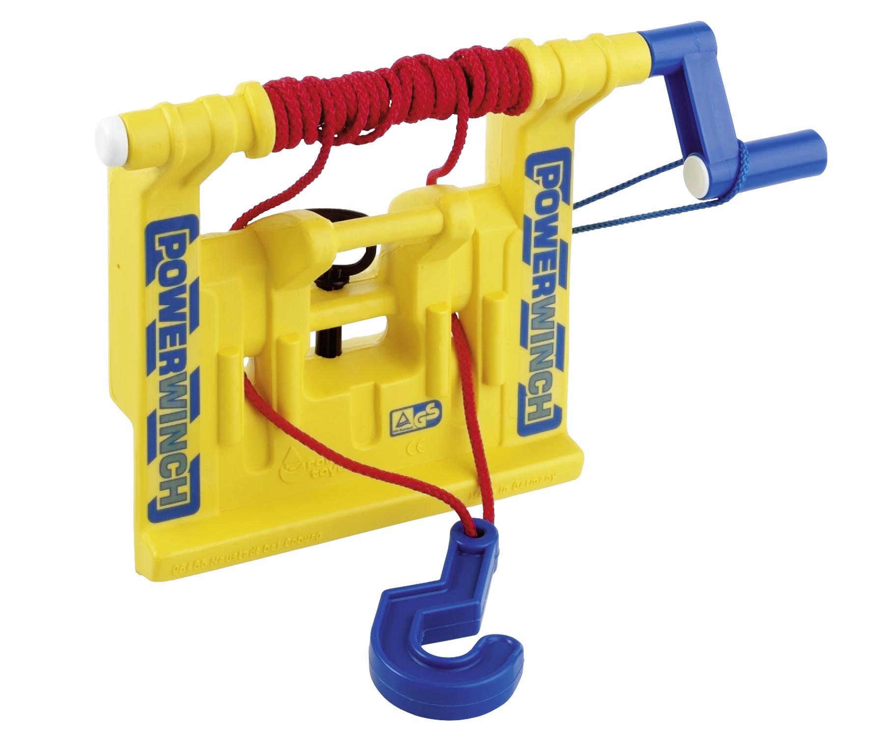 Seilwinde gelb von rolly toys