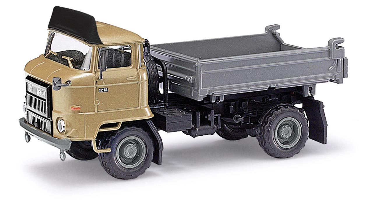IFA L60 hellbraunes Fahrerhaus Modell von Busch 1:87