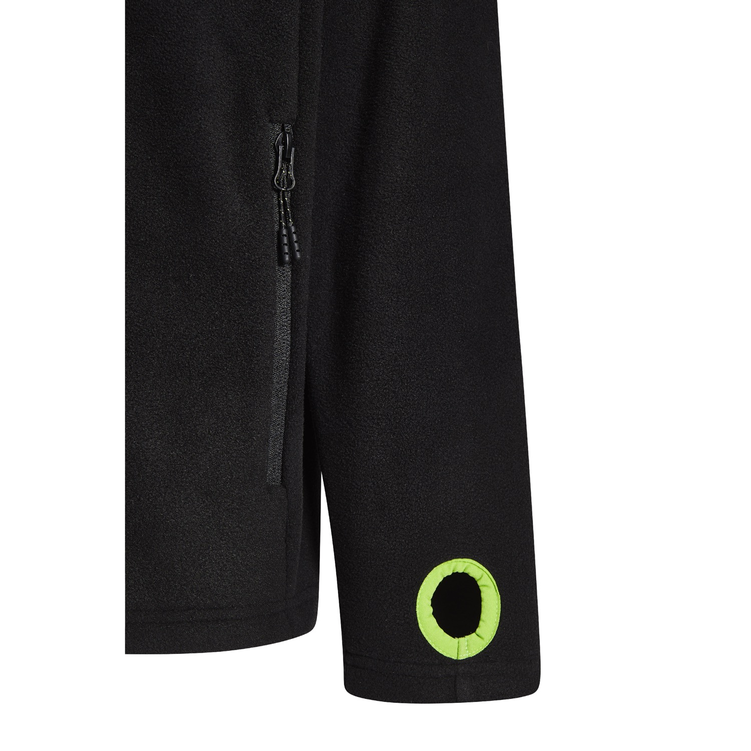 Deutz-Fahr Sweatjacke schwarz-grün Herren