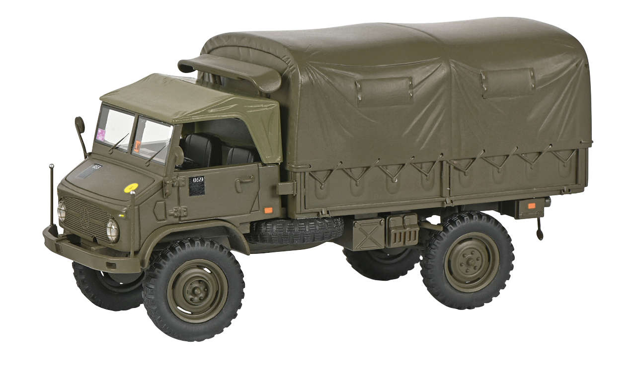 Unimog 404 S Pritsche mit Plane Bundeswehr-1