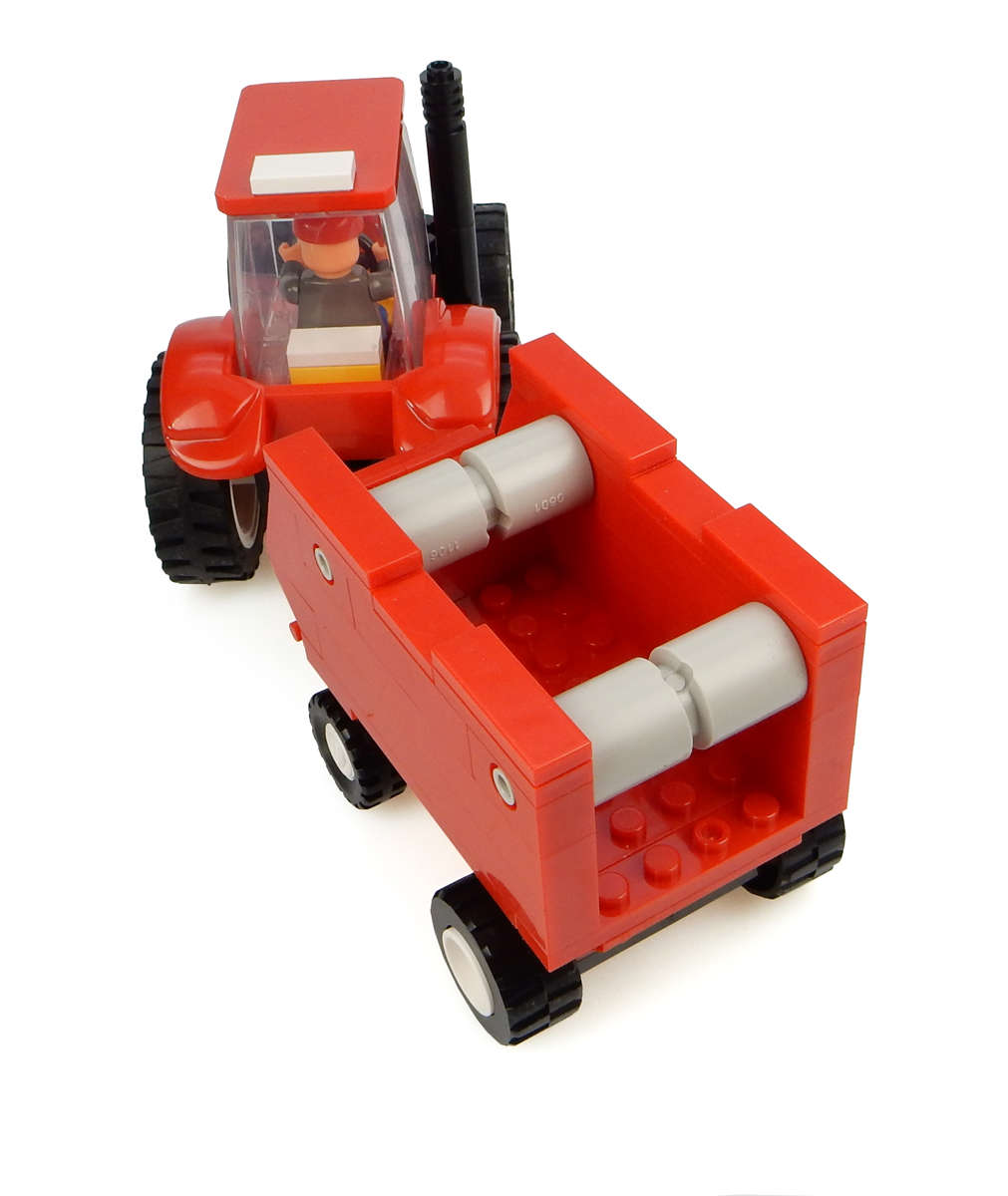 UH Kids Case IH Traktor mit Ballenpresse Bausatz