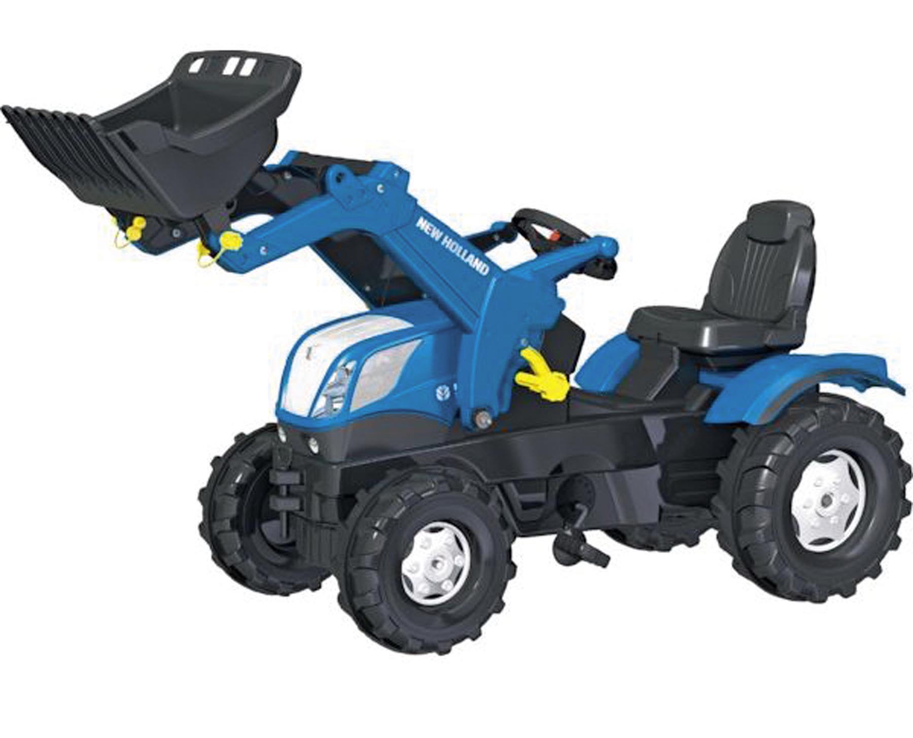 New Holland mit Frontlader von rolly toys