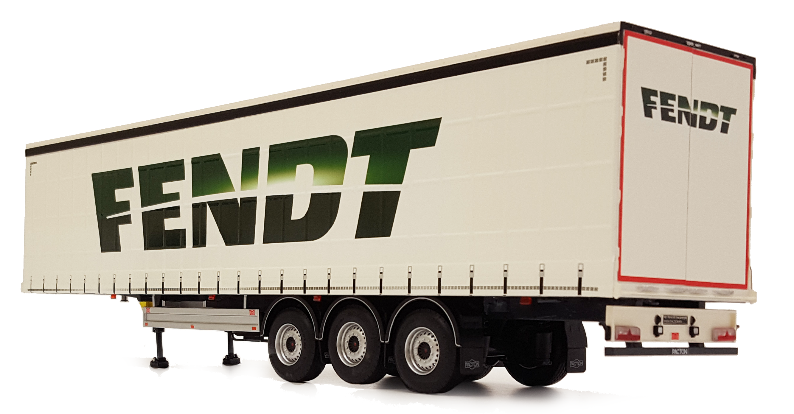 Pacton Schiebeplanen Auflieger Fendt Design Modell von MarGe Models 1:32