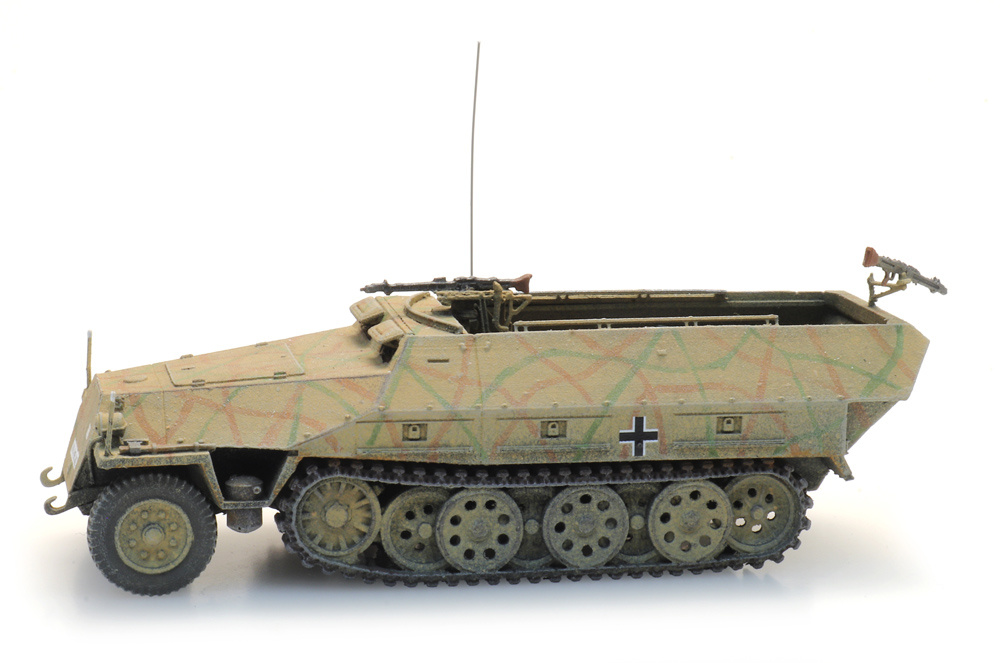 Sdkfz 251/1 Ausf D (S)MG Tarnung Modell von Artitec 1:87