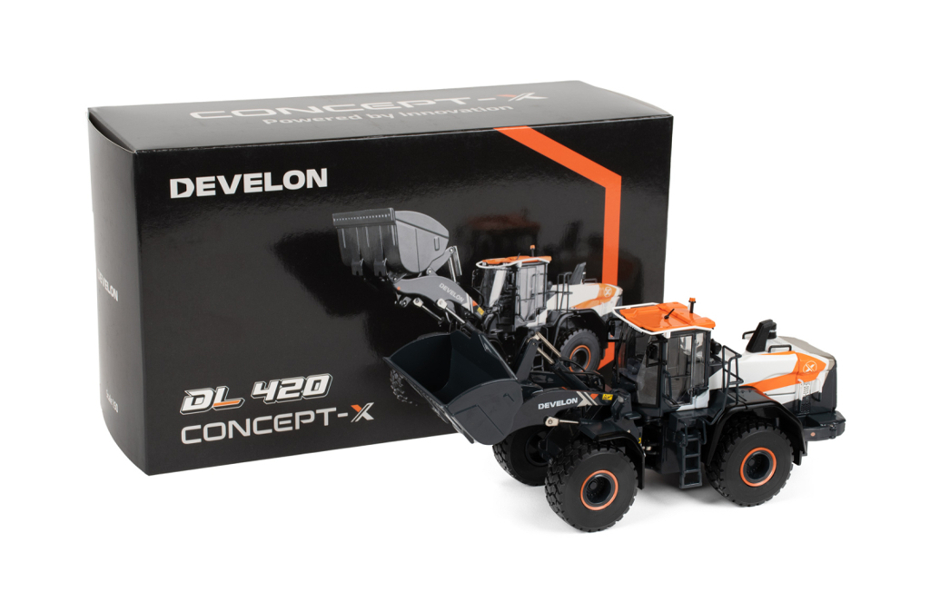 Develon DL420 Radlader Konzept X Modell von Imc Models 1:50