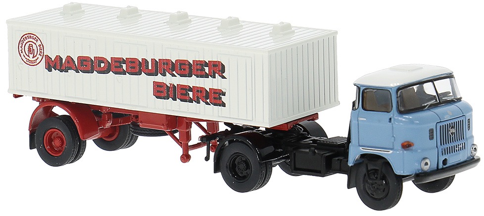 Bier-Sattelzug Magdeburger Modell von Brekina 1:87