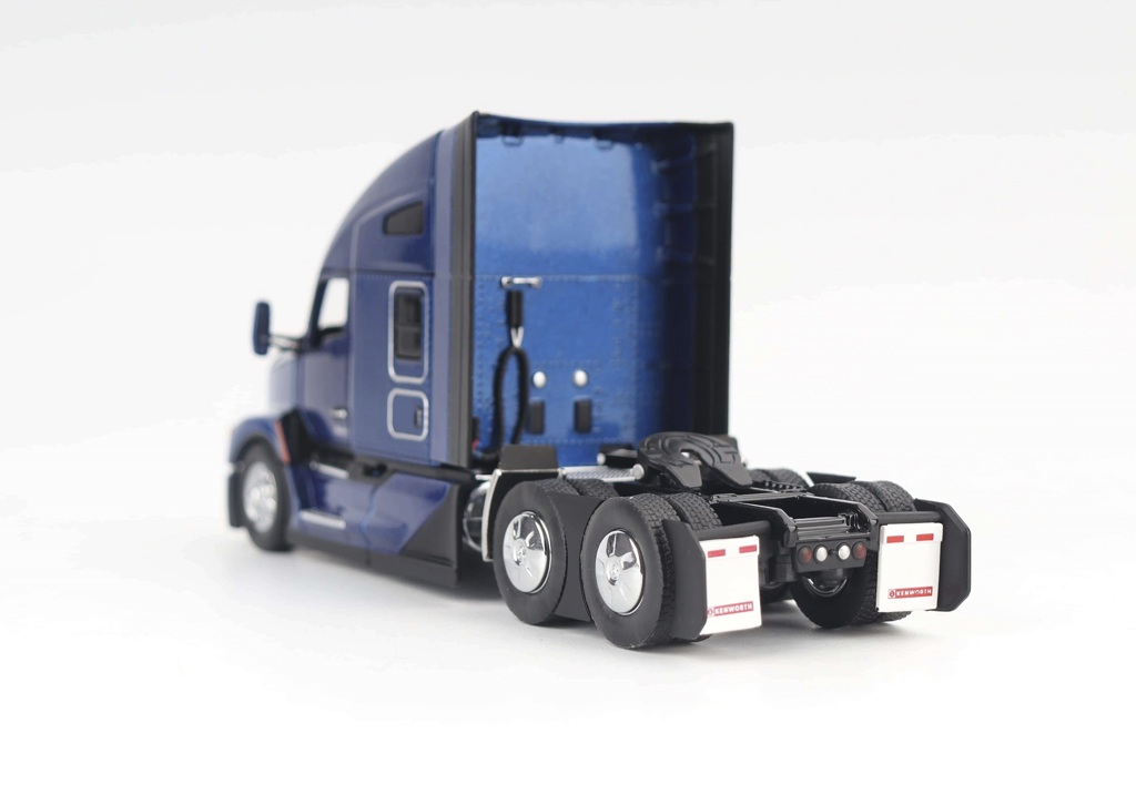Kenworth T680 Next Gen 76 Tandem-Zugmaschine mit Hochdach und Schlafkabine Modell von DieCast Masters 1:50