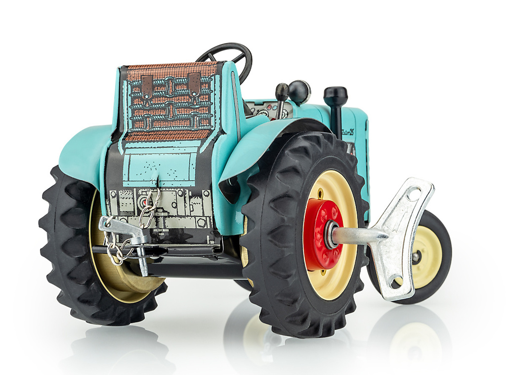 Zetor 25 Traktor blau Modell von Kovap 1:25