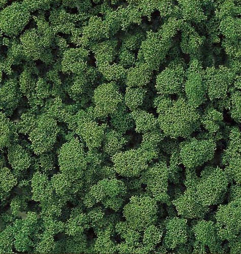 Schaumstoffflocken mittelgrün Modell von Busch 1:87