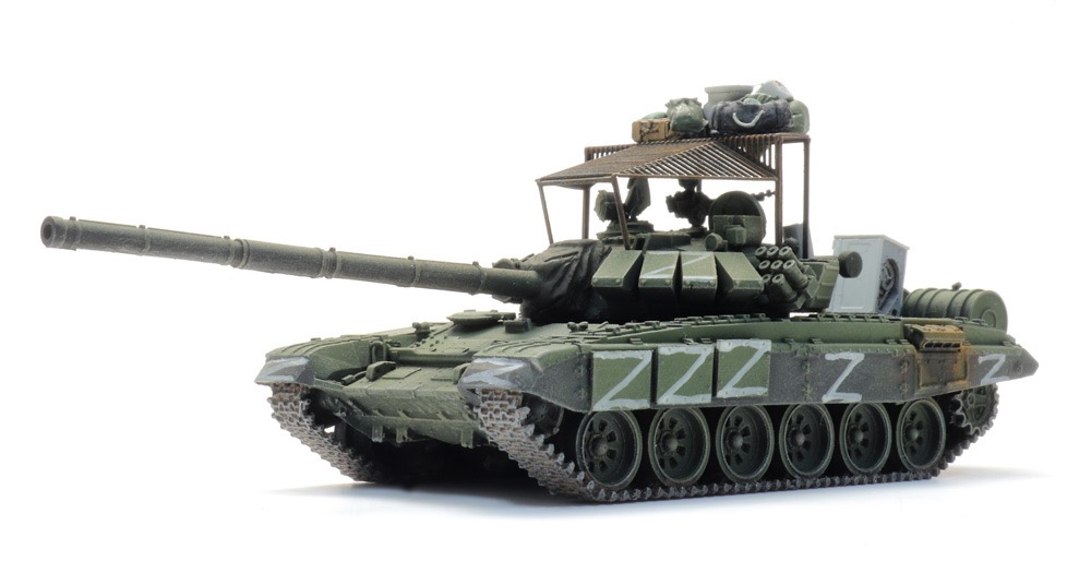 Russischer T-72B Modell von Artitec 1:87