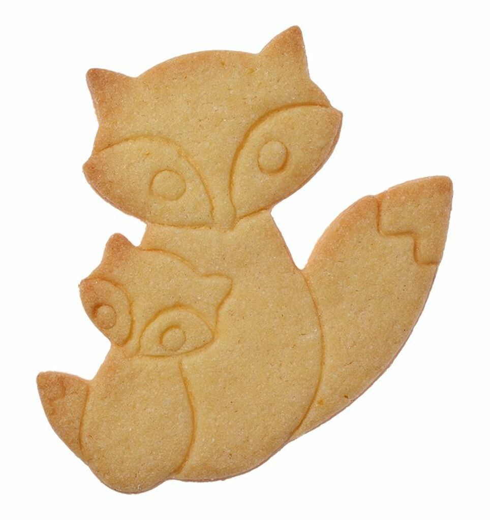 Ausstechform Fuchspaar 10cm