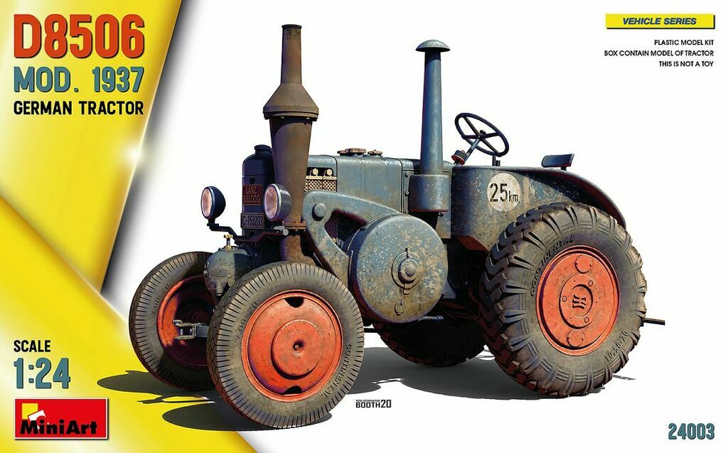 Lanz Traktor D8506 (1937) Bausatz-1