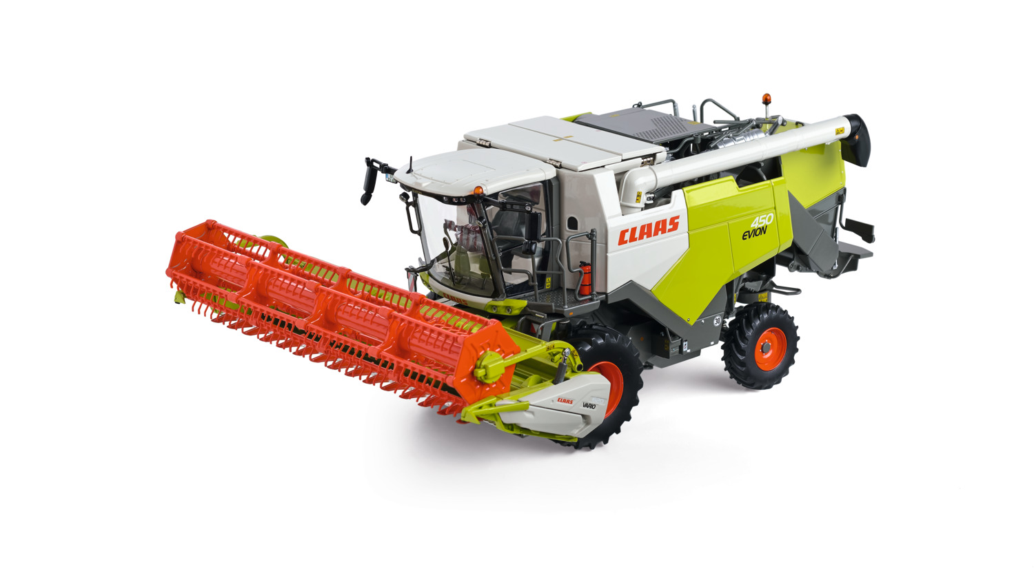 Claas Evion 450 + Vario 620 Mähdrescher Modell von MarGe Models 1:32