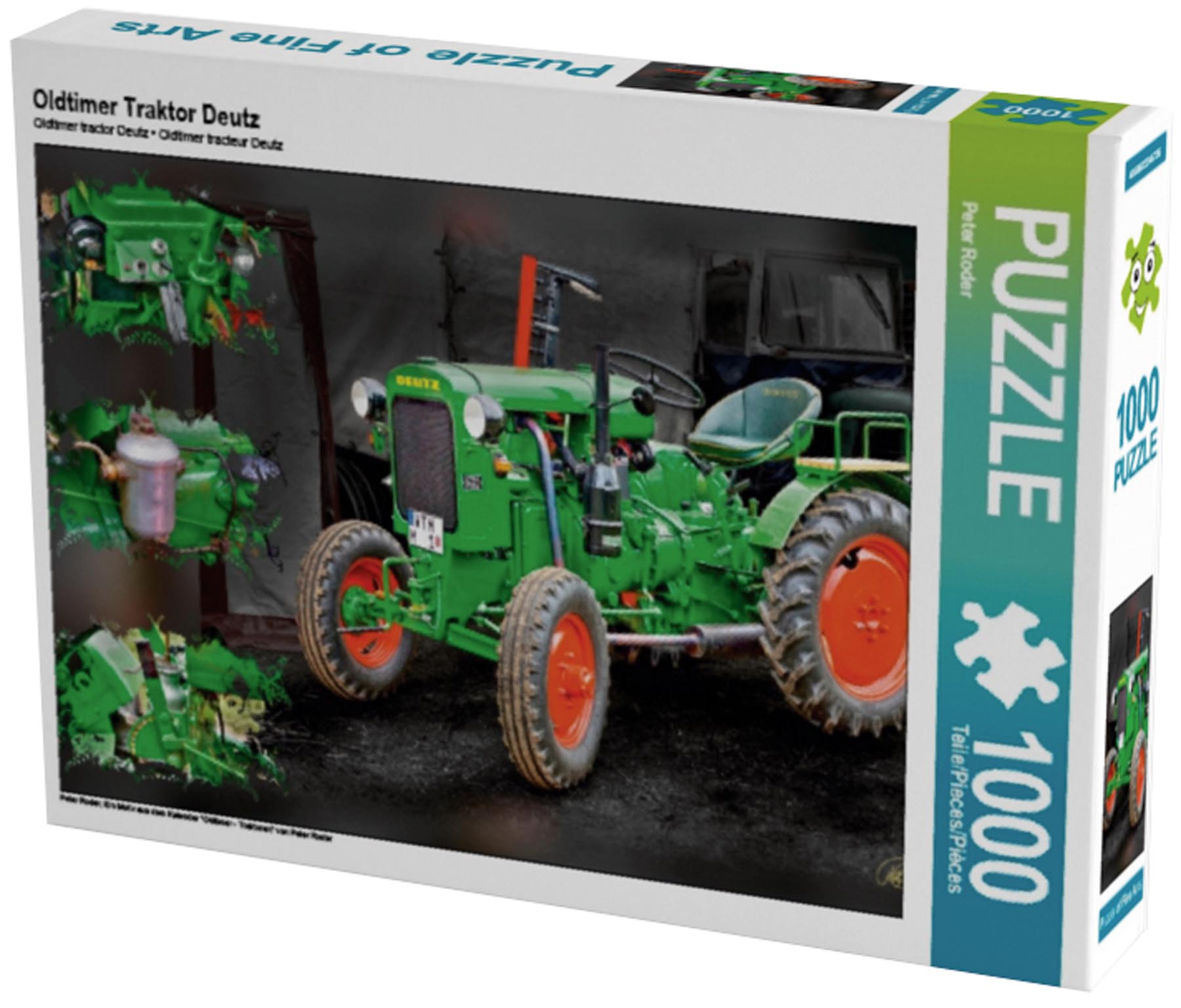 Oldtimer Traktor Deutz Puzzle