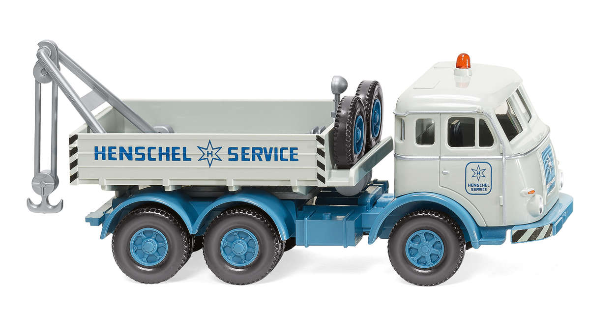 Henschel Service Abschleppwagen Modell von WIKING 1:87