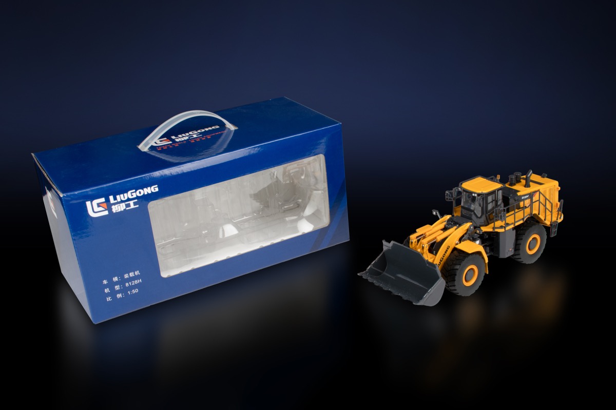 Radlader CLG8128H Liugong Modell von Imc Models 1:50