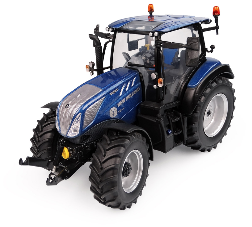 New Holland T5.140 Blue Power mit Flachdach Modell von Universal Hobbies 1:32