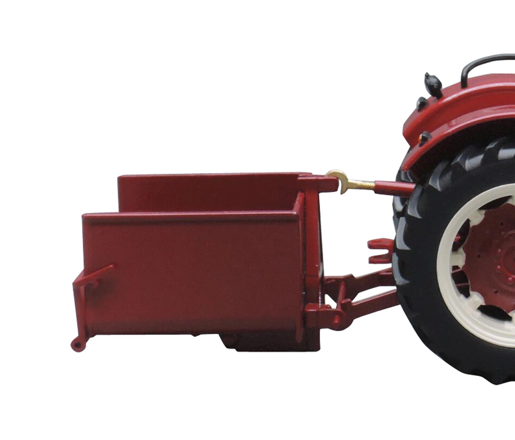 Anbau-Kippmulde rot Modell von Replicagri 1:32