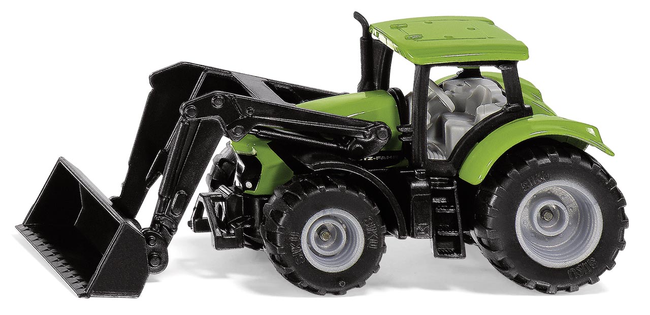 Deutz-Fahr mit Frontlader Modell von Siku