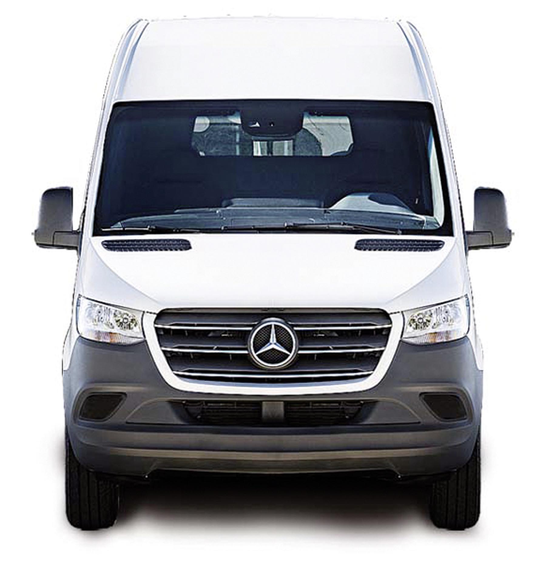 Mercedes Benz Sprinter lang Bj. 2018 weiß Modell von Busch 1:87