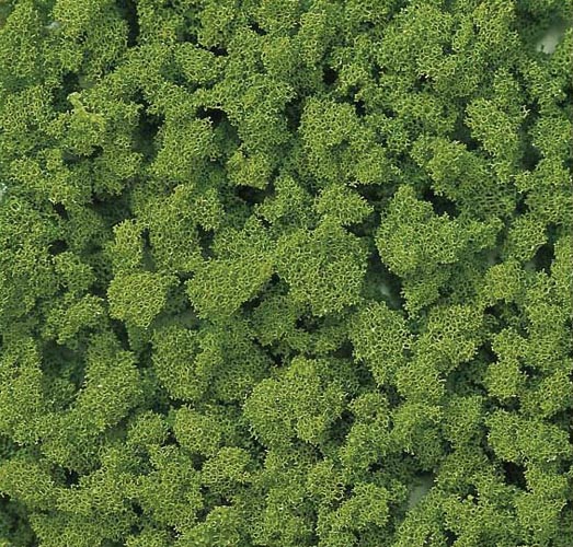 Schaumstoffflocken maigrün Modell von Busch 1:87