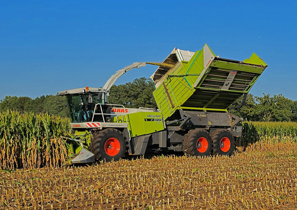 Poster Claas Jaguar 900 Bunkerhäcksler-1