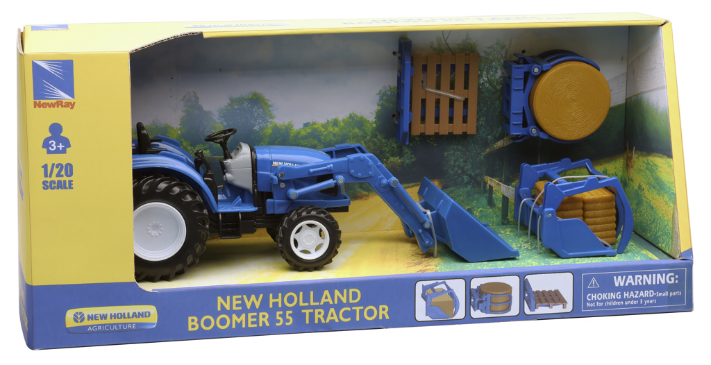 New Holland Boomer 55 Traktor Set