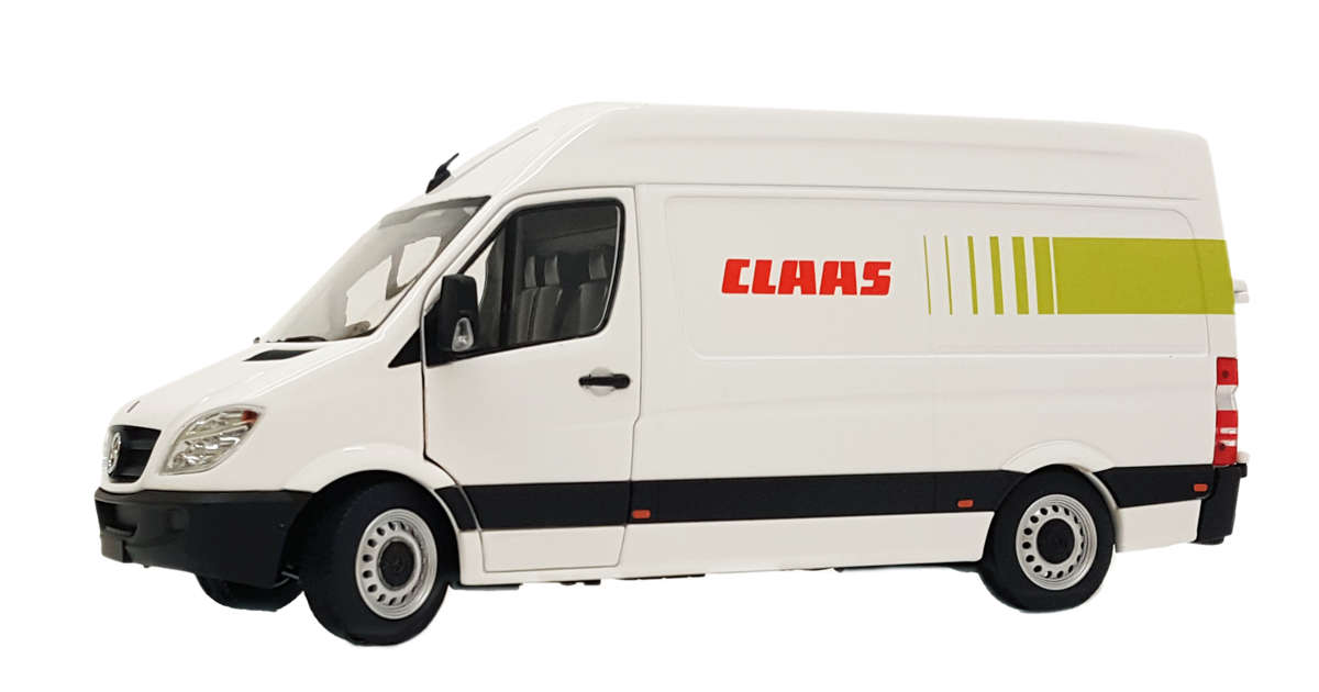 Mercedes-Benz Sprinter Claas Edition weiß Modell von MarGe Models 1:32
