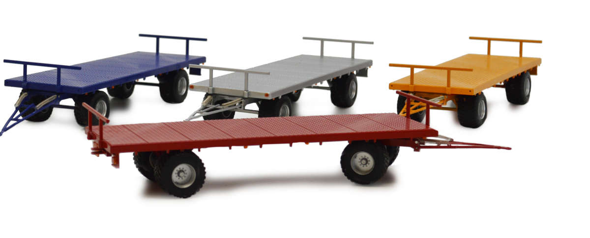 Legend Farmmodels landwirtschatl. Anhänger blau Modell von Legend Farm Models 1:32