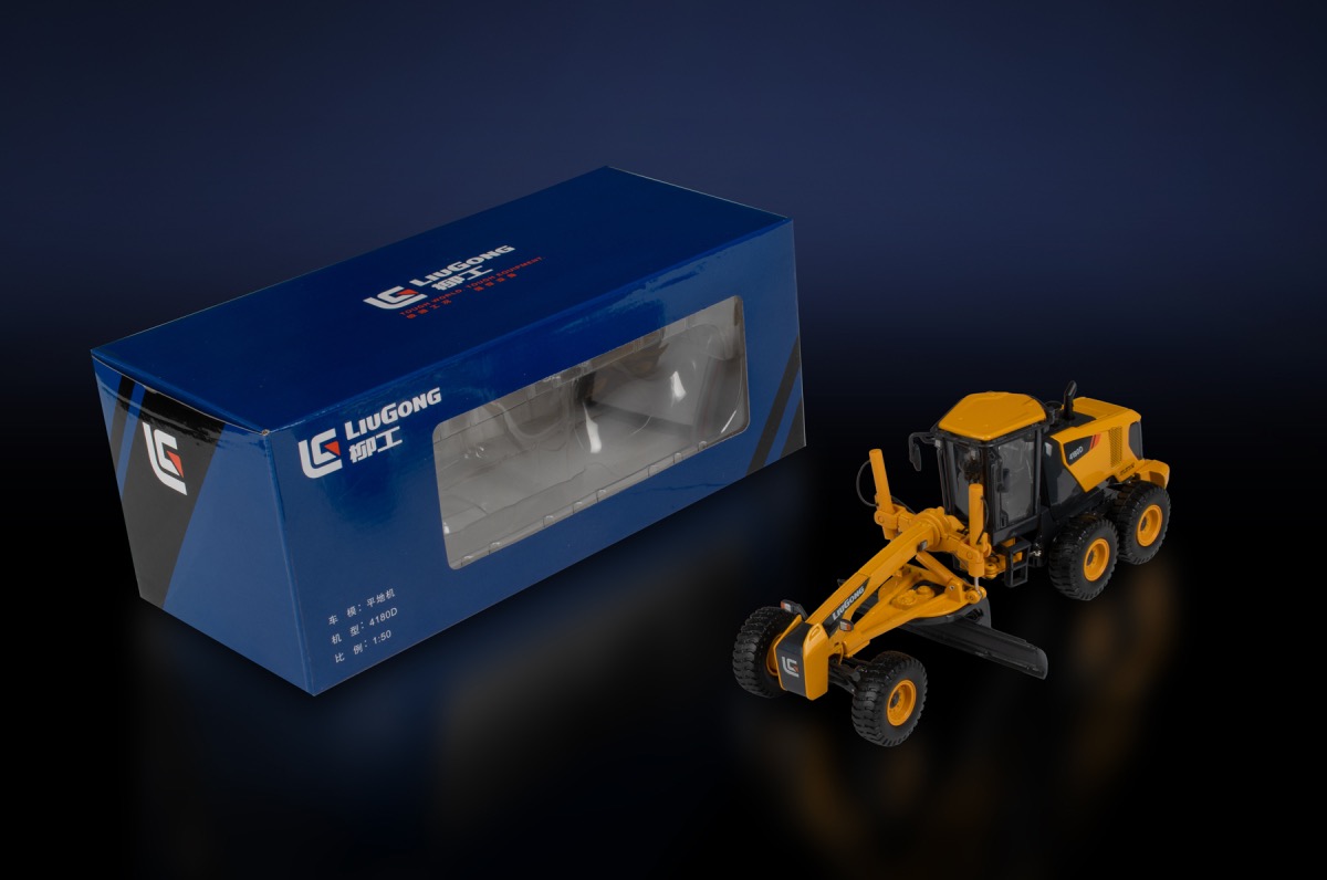 Grader 4180D Liugong Modell von Imc Models 1:50