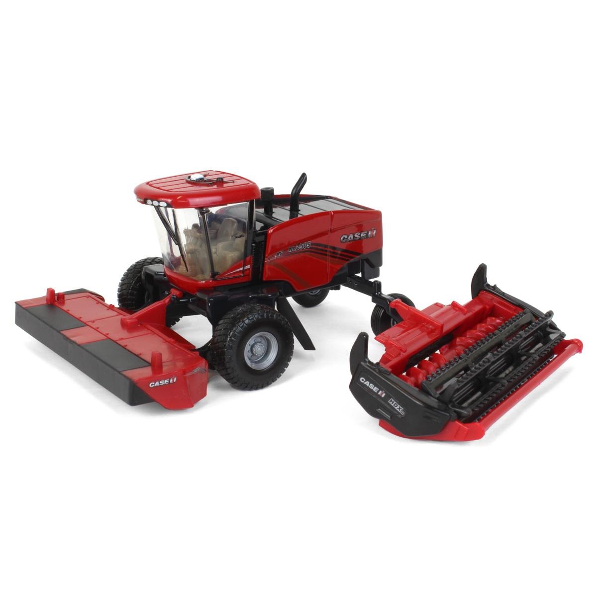 Case IH WD2505 Schwader rot  Modell von Ertl 1:64