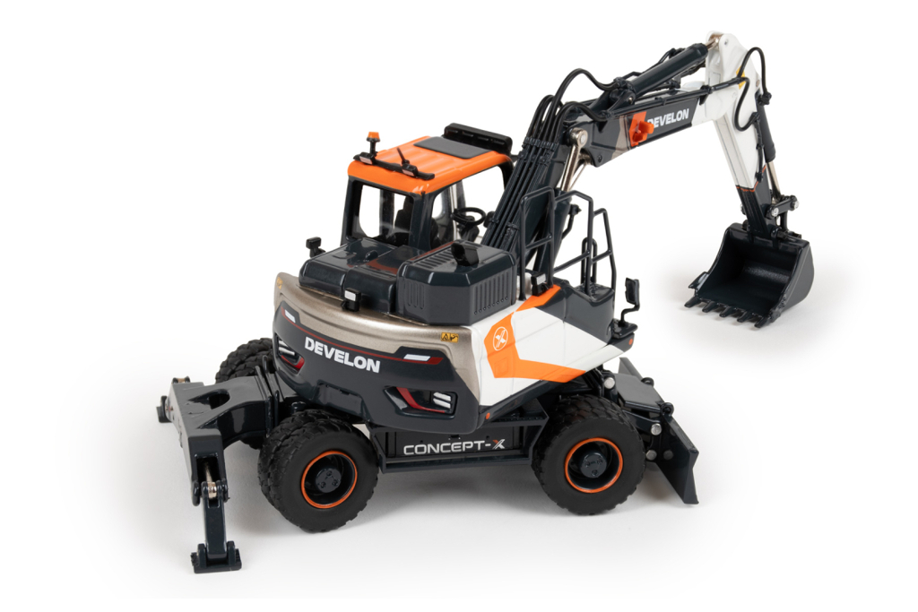 Develon DX 165WR Mobilbagger Konzept X-1