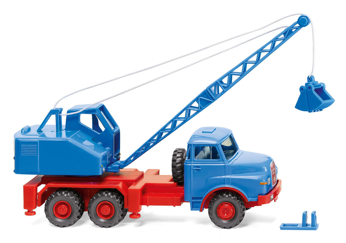 MAN/Fuchs Kranwagen Modell von WIKING 1:87