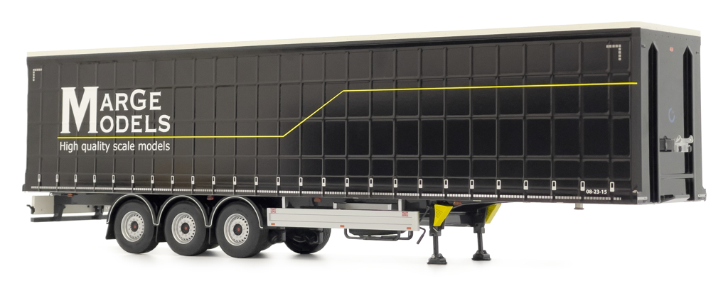 Pacton Schiebeplanenauflieger 15-jähriges Jubiläum Modell von MarGe Models 1:32