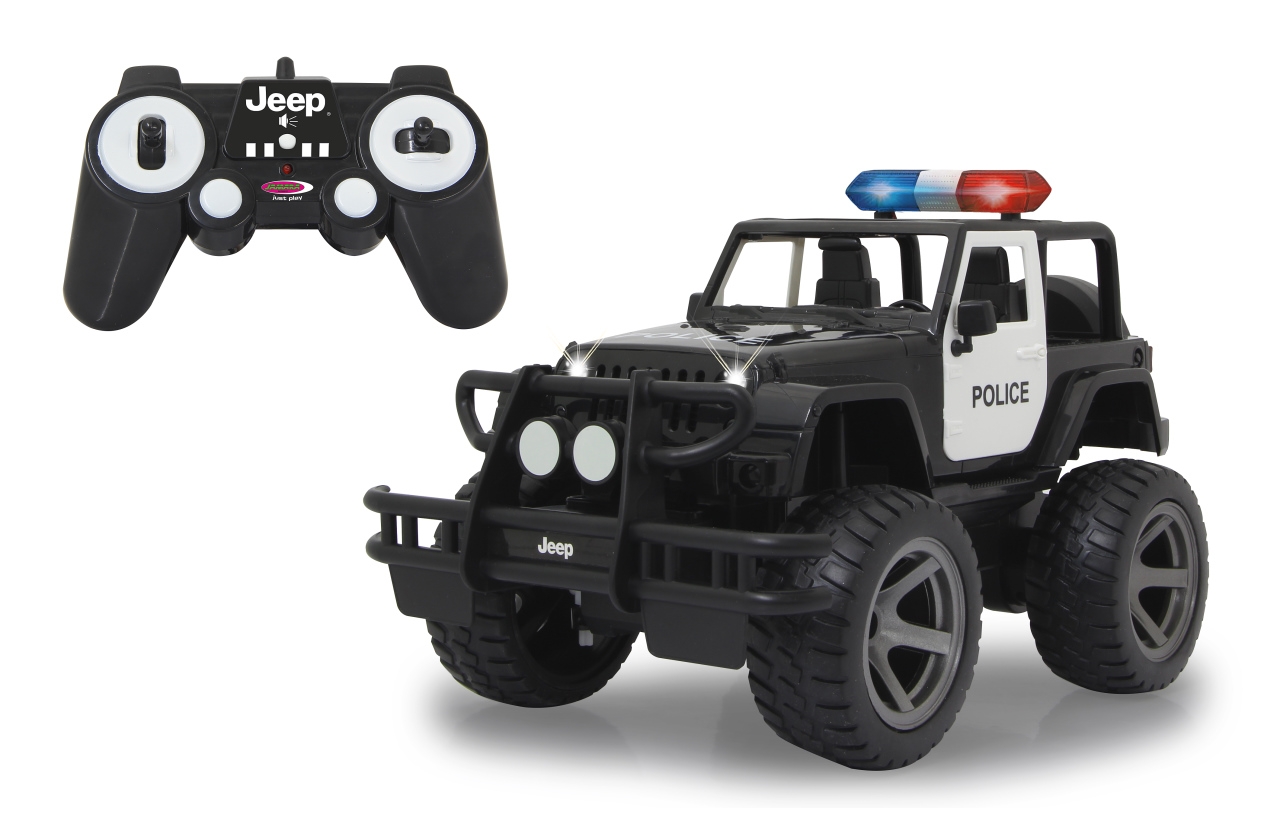 Jeep Wrangler Police 2,4 GHz  Modell von Jamara 1:12