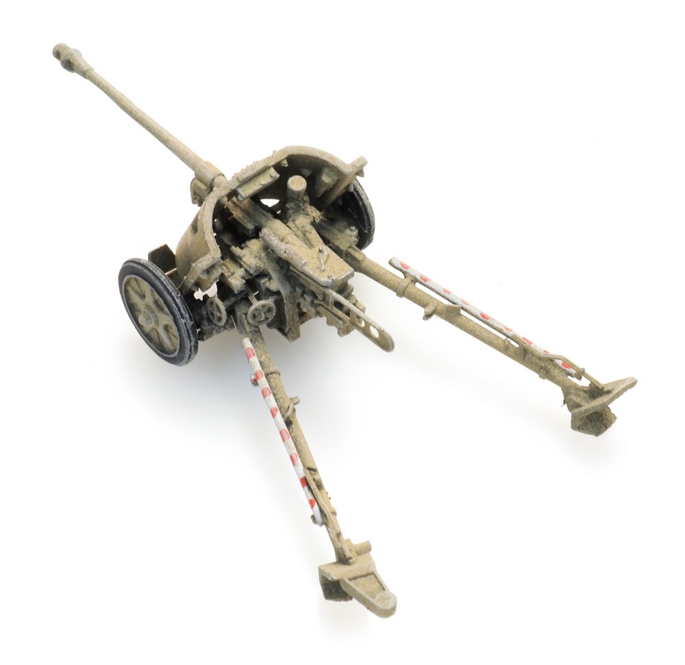 50mm PAK 38 Afrika Modell von Artitec 1:87