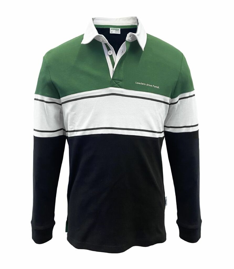 Fendt Long Sleeve Polo Shirt Herren